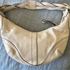 Coach Leather Soho Hobo Handbag w/ Braided Handle